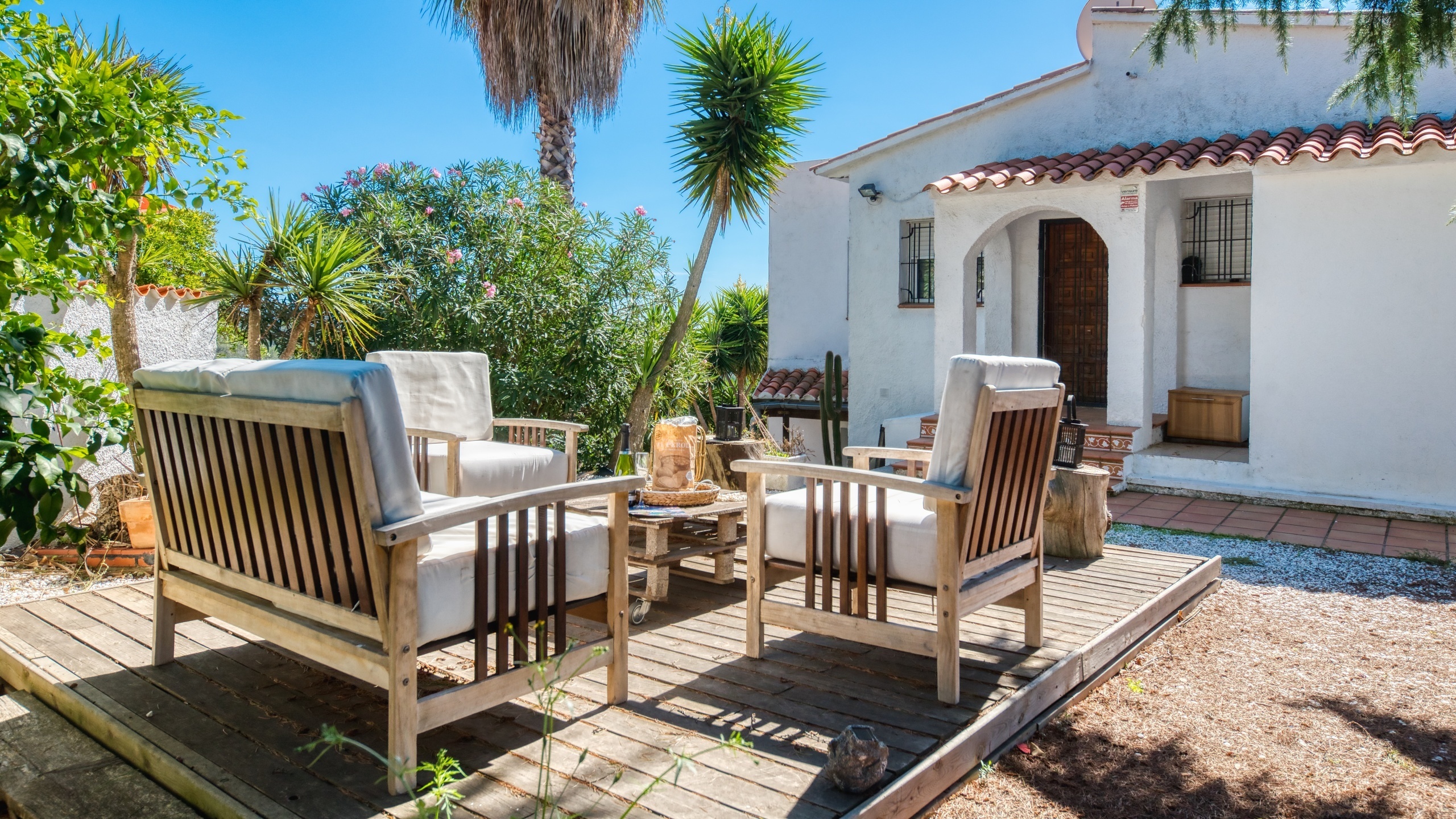 Holiday villa Costa Brava Spain - Villa Sofia - Lounge area