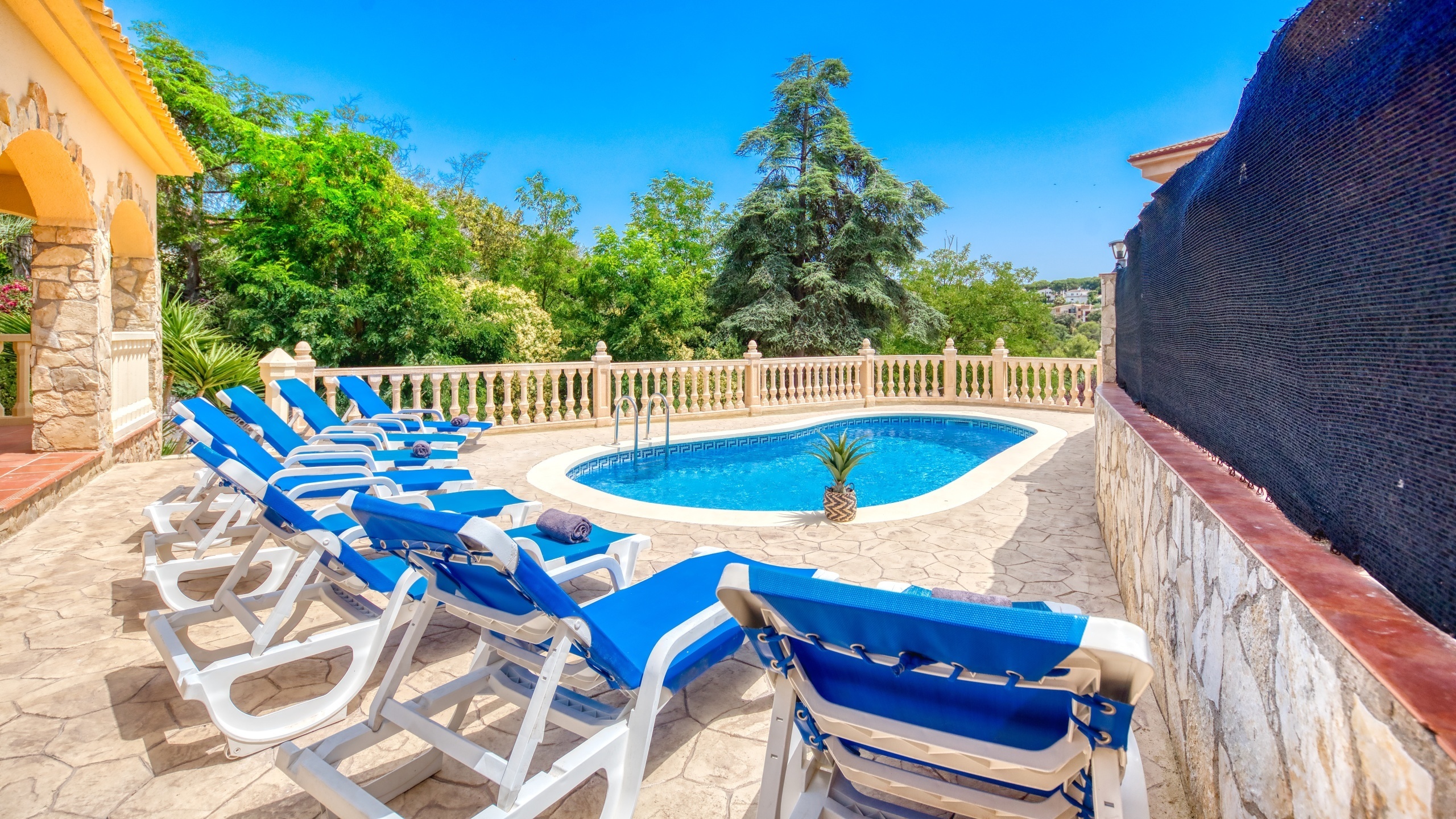 Holiday villa Costa Brava Spain - Villa Sarai - One of the views