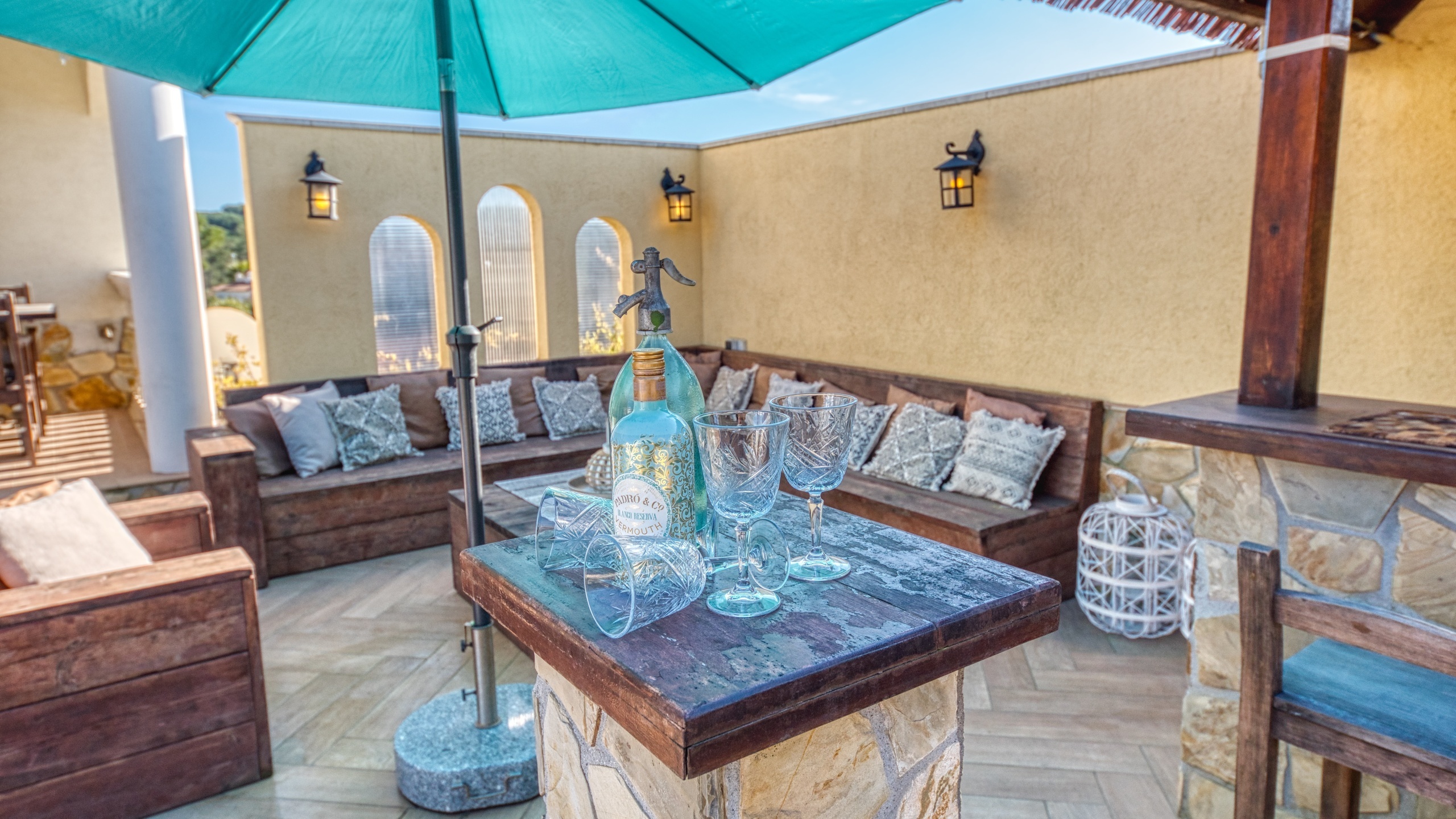 Holiday villas Costa Brava Spain - Villa Madonna - Lounge area